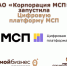АО «Корпорация МСП» запустила Цифровую платформу МСП - МФЦ