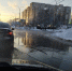 Дорогу заливает потоками воды. - Новгородские Ведомости