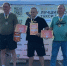 Победитель конкурса Евгений Фёдоров, обладатель второго места Роман Кутин и бронзовый призёр Дмитрий Родионов. - Новгородские Ведомости