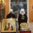 Митрополит Лев встретил мощи святителя Тихона, патриарха Всероссийского в Феофиловой пустыни - Новгородская епархия