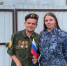 Сотрудники ИК-9 в преддверии Дня Государственного флага РФ посетили участника СВО - УФСИН