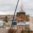 Для монтажа шпиля в Валдай прибыл 100-тонный кран с длиной стрелы в 70 метров. - Новгородские Ведомости