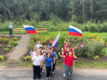 Подведомственные учреждения УФСИН России по Новгородской области присоединились к Всероссийским акциям в честь Дня Государственного флага Российской Федерации